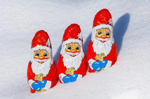 Chocolate Santas