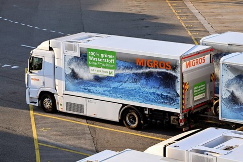 Migros hydrogen truck