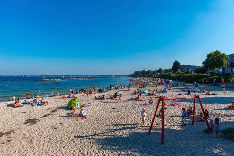 Schilksee bathing beach