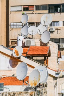 Satellite dishes