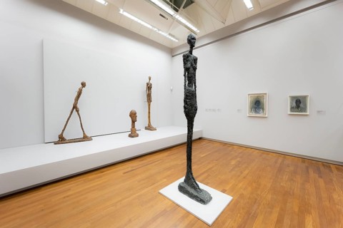 Sculptures in an Exhibition