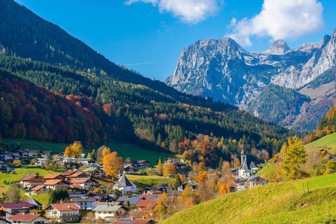 Ramsau with St. Sebastian Parish Church