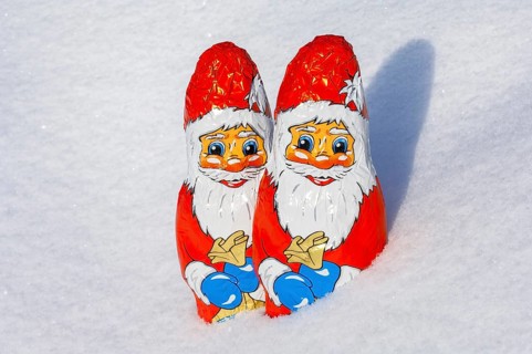 Chocolate Santas