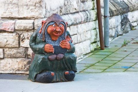 Troll figures in Alesund