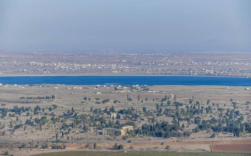 Border region between Merom Golan