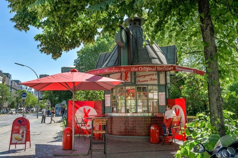 Hasenecke curry sausage stand