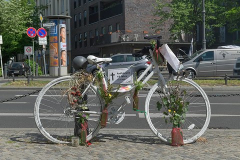 Ghost bike