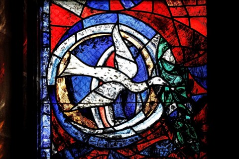 Window of Promise by Peter Valentin Feuerstein in Ulm Minster