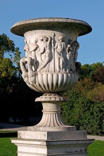 Amphora in the castle park