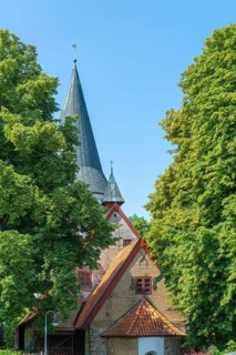 Romanesque fieldstone church of St. Katharinen