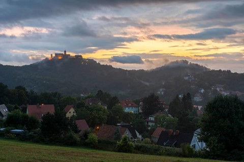 View from the Goepelskuppel of Wartburg Castle