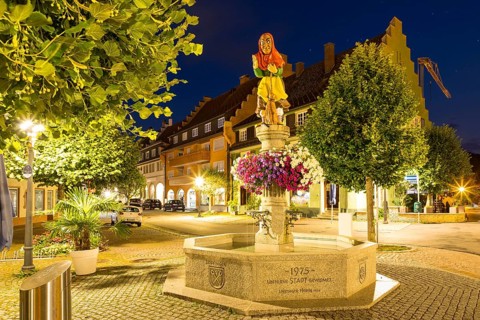 Witches' well on Kirchstrasse