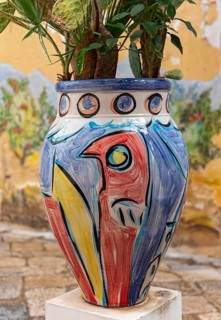 Painted pottery