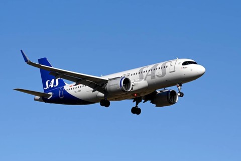 Aircraft SAS Scandinavian Airlines
