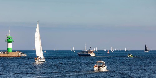 Boats on the Trave