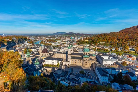 View from Hohensalzburg Fortress