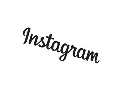 Instagram Wordmark Black