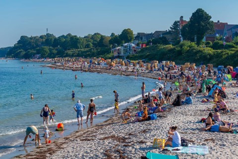Schilksee bathing beach