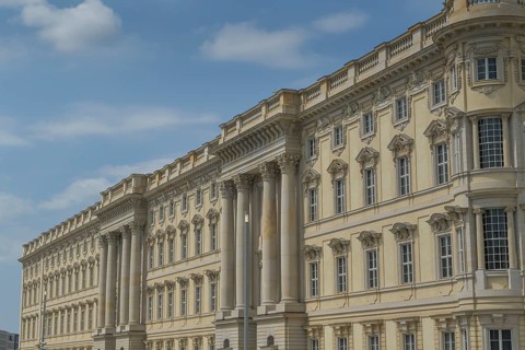 West facade