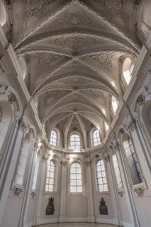 Stucco ceiling in the east choir of St Egidien's Church