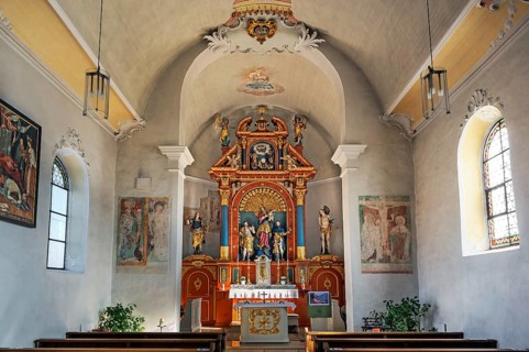 Filial church of St. John the Baptist from ca 1480