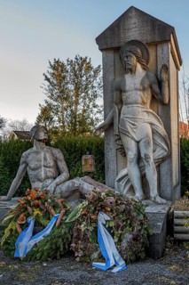 War memorial at the church of St. Blasius and Alexander