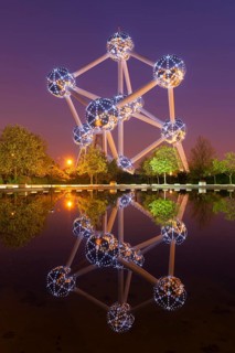 Atomium in the Dusk