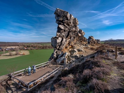 Koenigstein rock formation