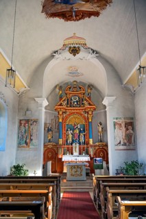 Filial church of St. John the Baptist from ca 1480