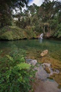 Waterfall in Parque Guanayara