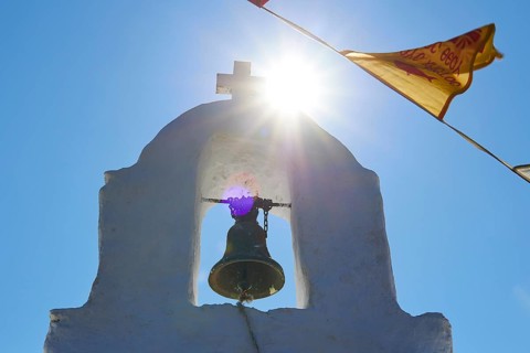 White bell tower