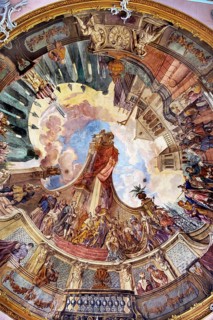 Ceiling fresco