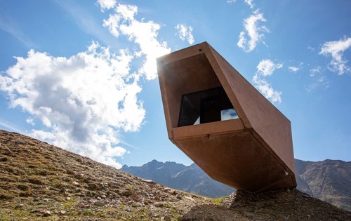 Pass Museum at the top of the Timmelsjoch High Alpine Road