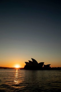 Sydney Opera House at sunrise