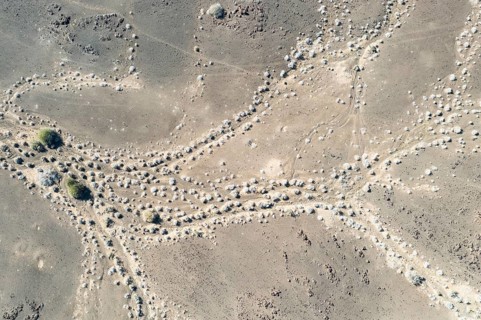 Dried up rivers after years of drought