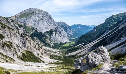 Mount Sonnjoch in the Grammaital