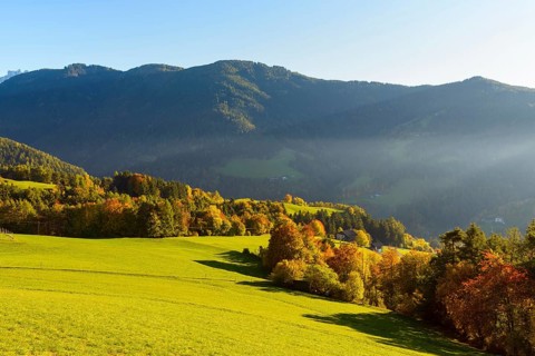 Autumnal mountain landscape