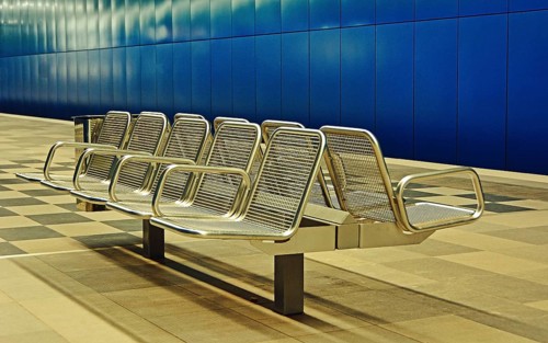 Metal seating