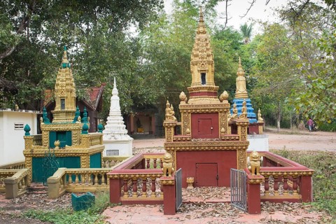 Mausoleums at Angkor Wat