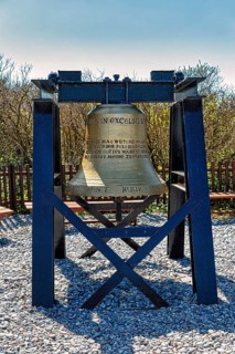 Bell with inscription Gloria in Excelsis Deo