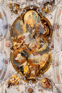 Ceiling frescoes