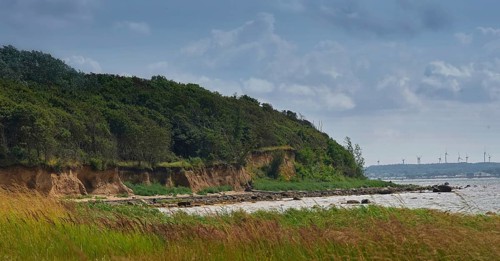 Summer on the cliffs near Timmendorf