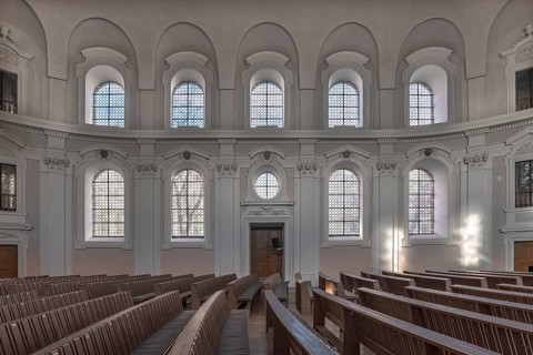 Side gallery of St. Egidien Church