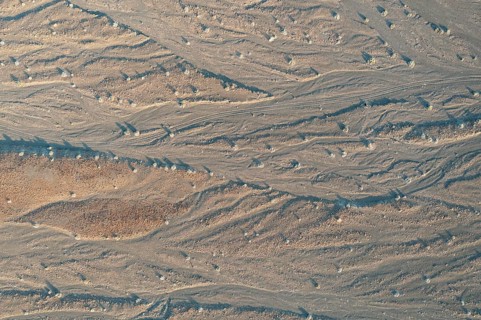 Dried up rivers after years of drought