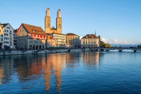Reflection in the Limmat