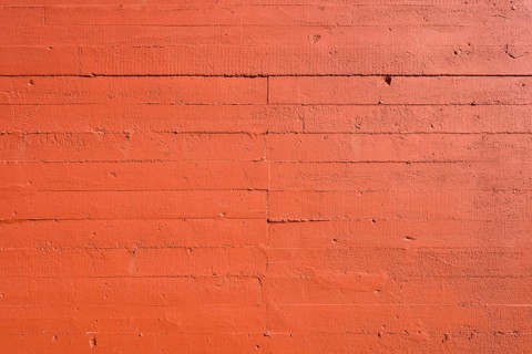 Rusty Red Concrete Wall