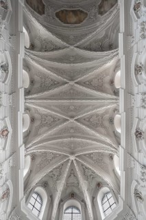 Stucco ceiling in the east choir of St Egidien's Church