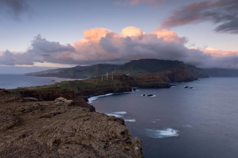 View of north-east coast