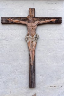 Old wooden cross