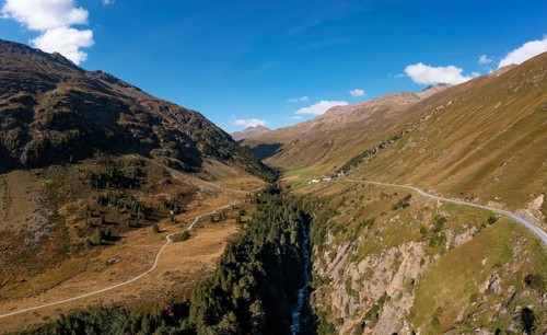 Drone shot